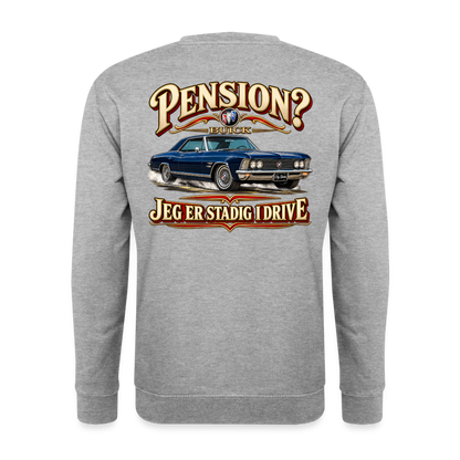 Carshirt 205 Buick - hvidgrå meleret