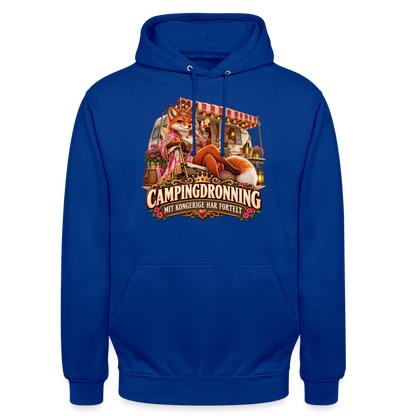 CityShirts - Hoodie - Campingdronning – Mit kongerige har fortelt - CS042 - kongeblå