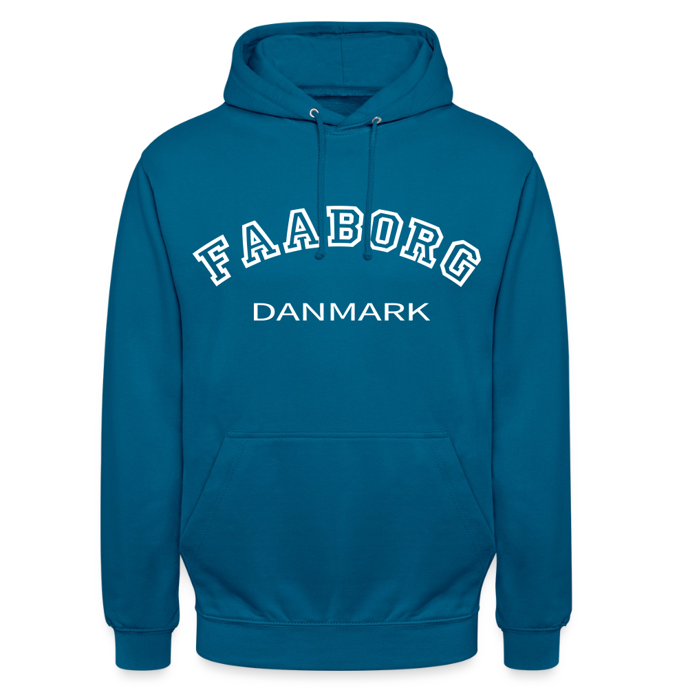 CityShirt - Hoodie - Faaborg - dybt havblå 