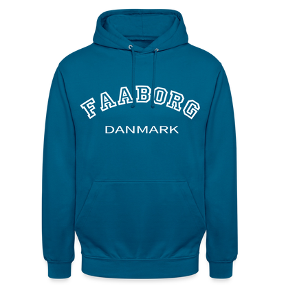CityShirt - Hoodie - Faaborg - dybt havblå 