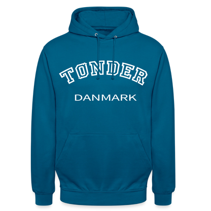 CityShirt - Hoodie - Tønder - dybt havblå 