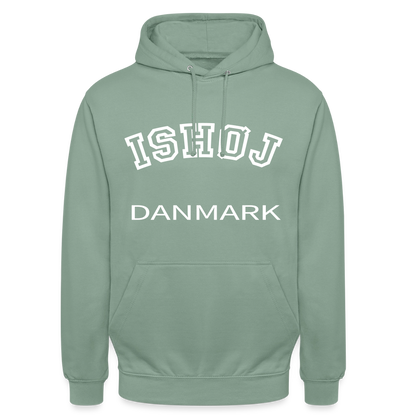 CityShirt - Hoodie - Ishøj - grågrøn