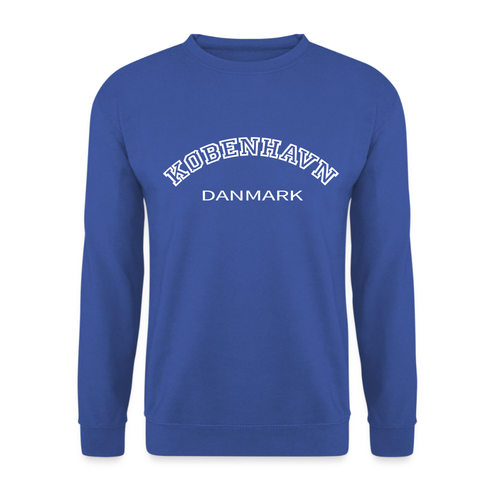 sweatshirt unisex - København - kongeblå