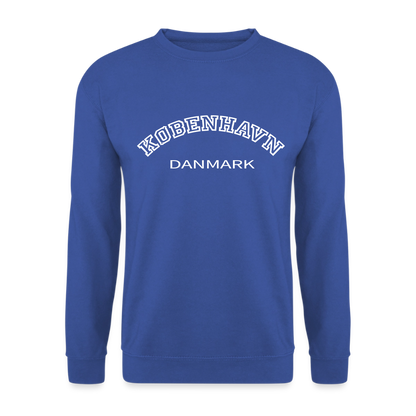 sweatshirt unisex - København - kongeblå