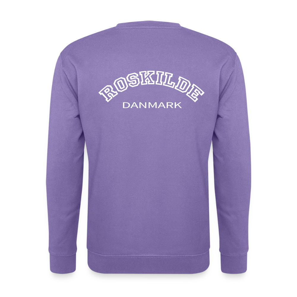 Sweatshirt unisex - Roskilde - lavendel