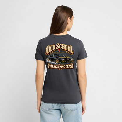 Carshirt T206 Pontiac - mørk gråblå