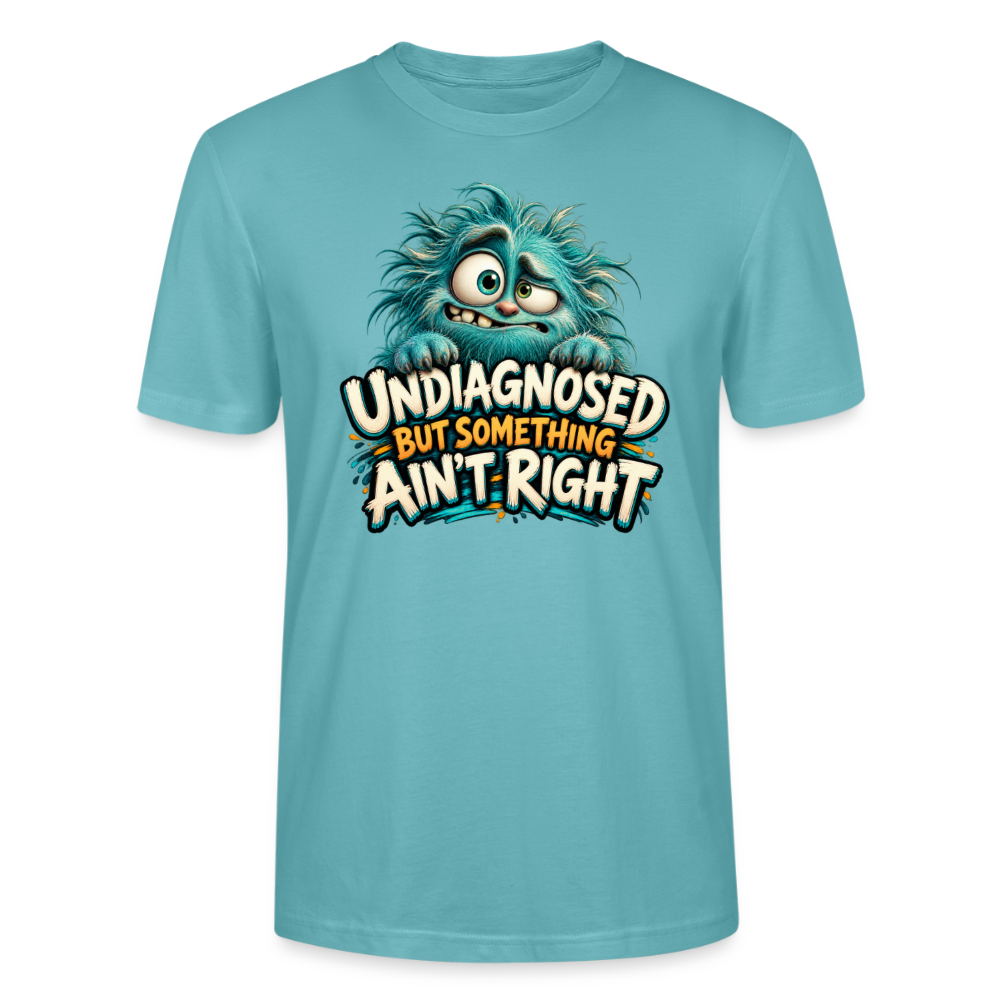 CityShirts - T-shirt - Undiagnosed – But something ain’t right - CS005 - pastelturkis