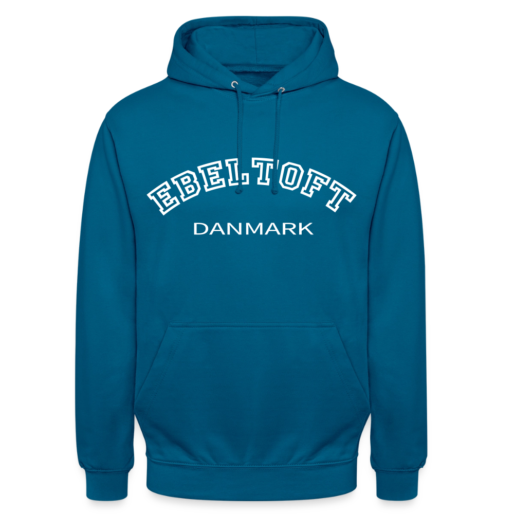 CityShirt - Hoodie - Ebeltoft - dybt havblå 