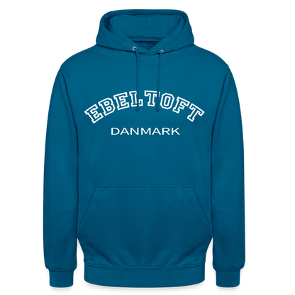 CityShirt - Hoodie - Ebeltoft - dybt havblå 