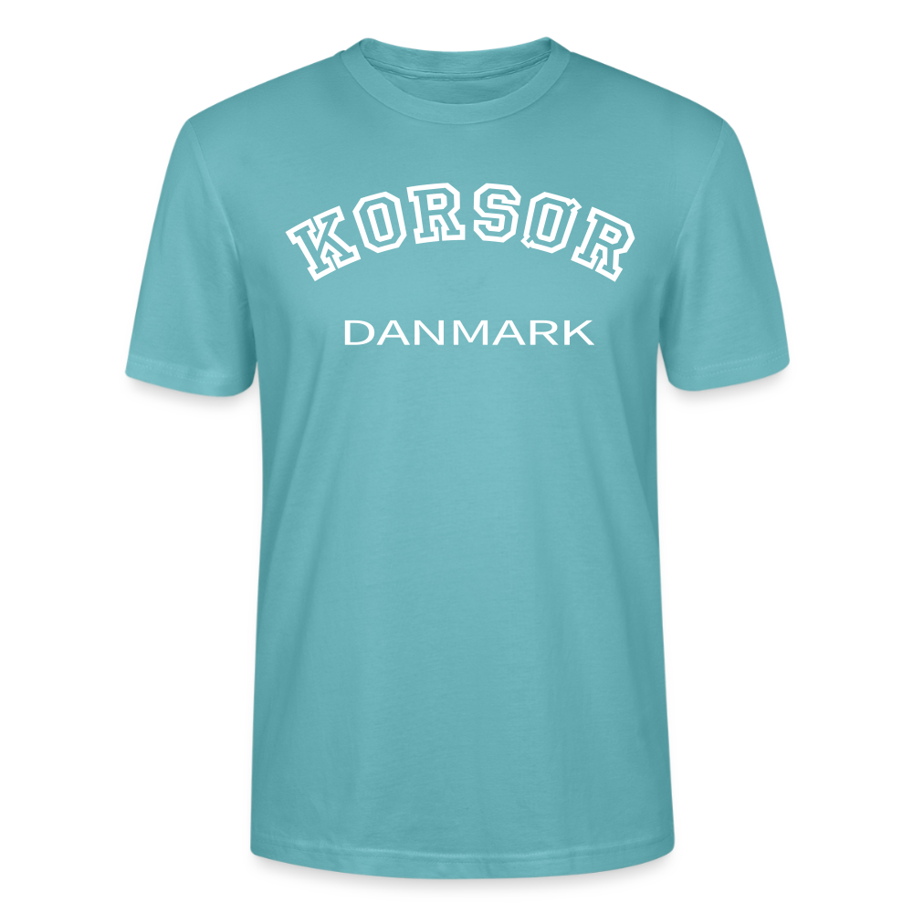 CityShirt - T-shirt - Korsør - pastelturkis