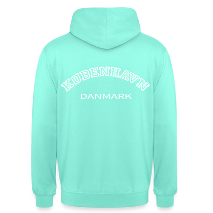 Hættetrøje unisex - København - mint