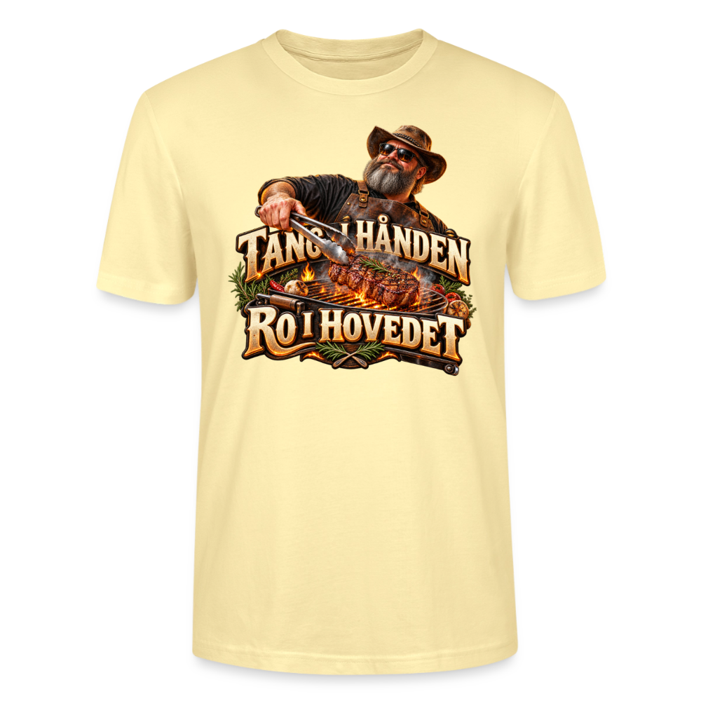 CityShirts - T-shirt - Tang i hånden – Ro i hovedet - CS050 - cremefarvet
