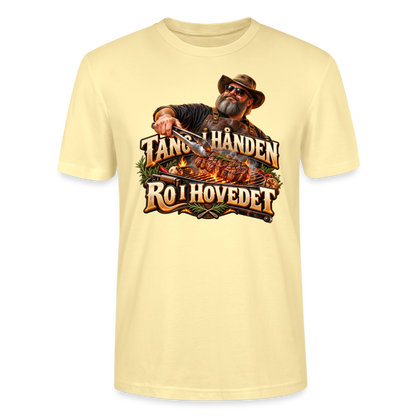 CityShirts - T-shirt - Tang i hånden – Ro i hovedet - CS050 - cremefarvet