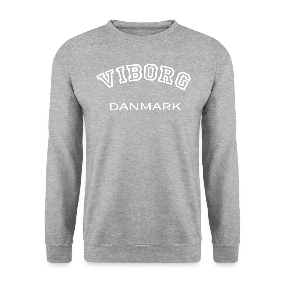 CityShirt - Sweatshirt - Viborg - hvidgrå meleret