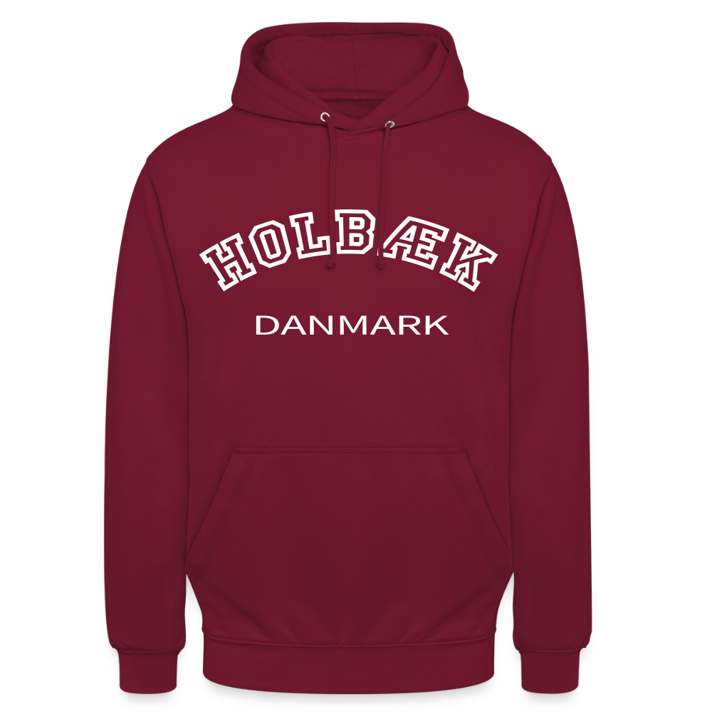 CityShirt - Hoodie - Holbæk - bordeaux