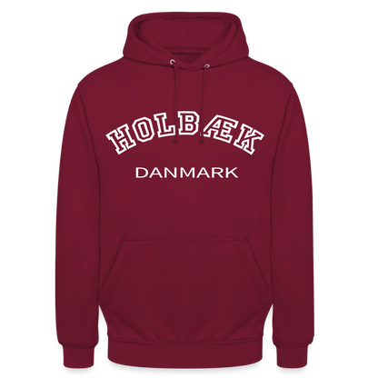 CityShirt - Hoodie - Holbæk - bordeaux