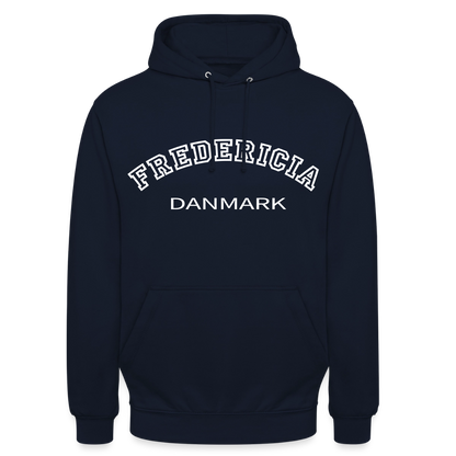 CityShirt - Hoodie - Fredericia - marineblå