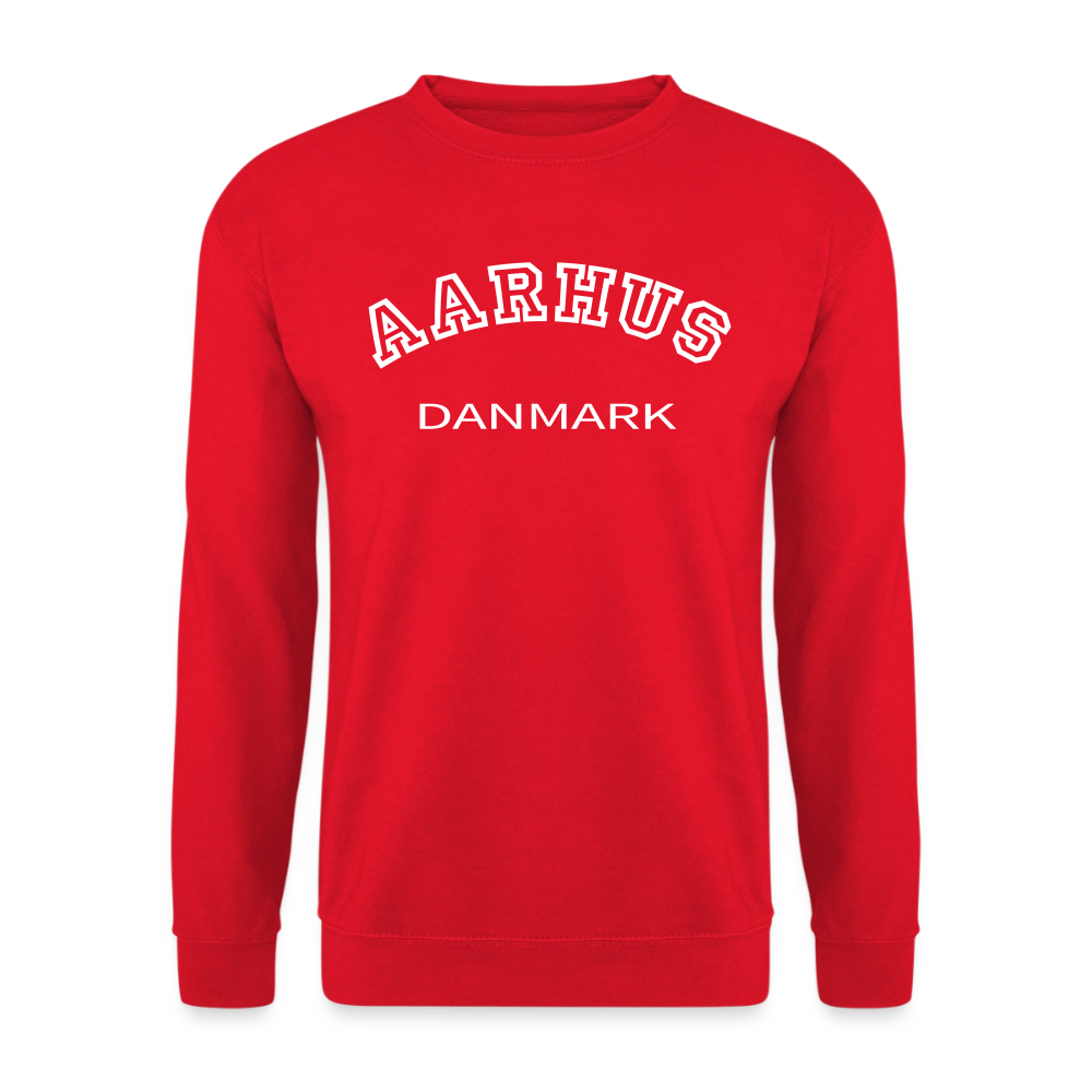 CityShirt - Sweatshirt - Aarhus - rød