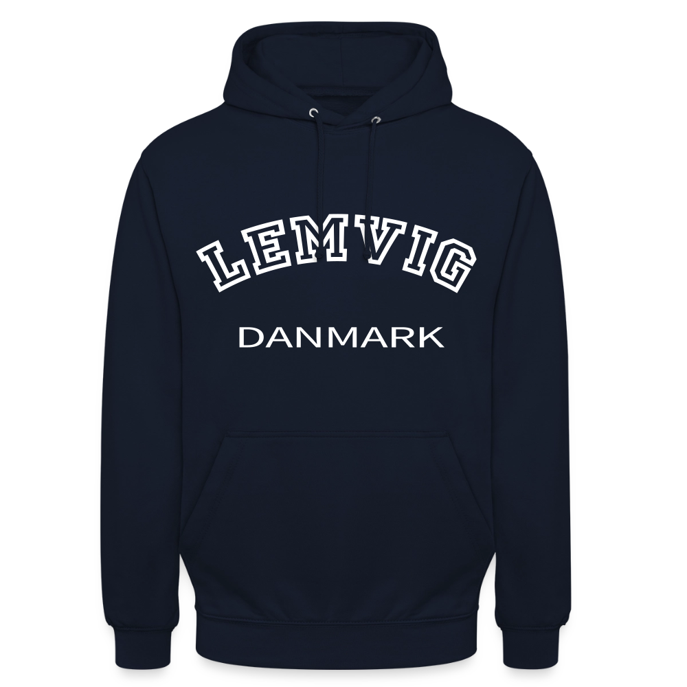 CityShirt - Hoodie - Lemvig - marineblå
