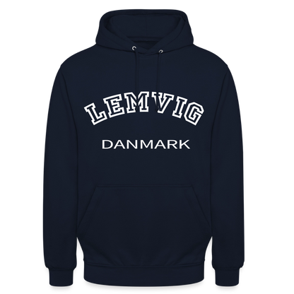 CityShirt - Hoodie - Lemvig - marineblå