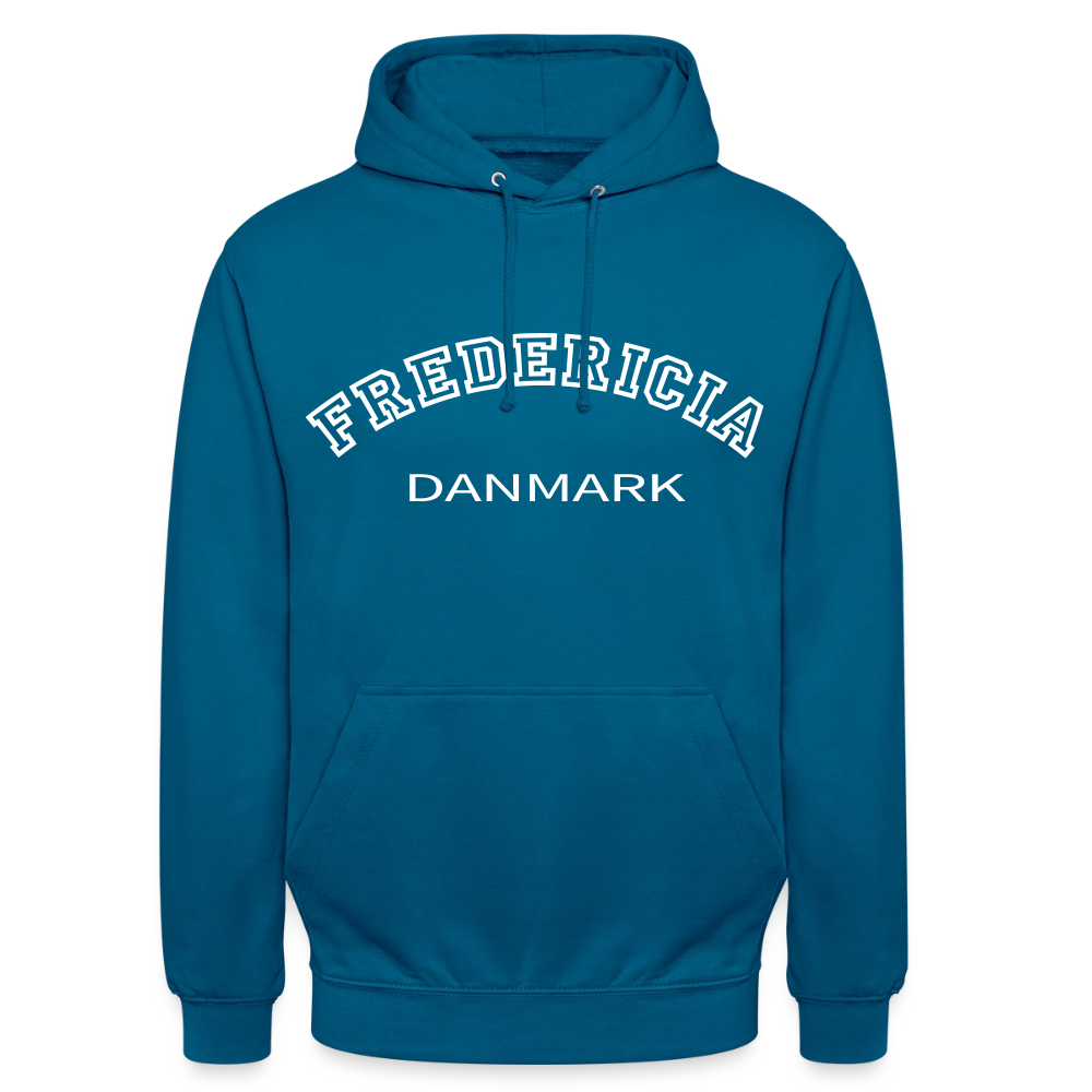 CityShirt - Hoodie - Fredericia - dybt havblå 