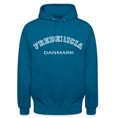 CityShirt - Hoodie - Fredericia - dybt havblå 