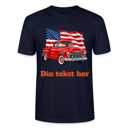 CityShirts - T-shirt - US Car - marineblå