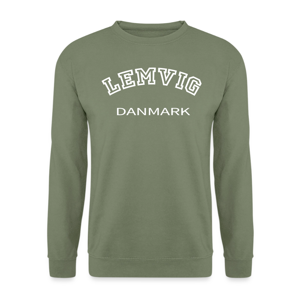 CityShirt - Sweatshirt - Lemvig - militærgrøn