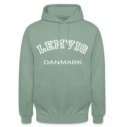 CityShirt - Hoodie - Lemvig - grågrøn