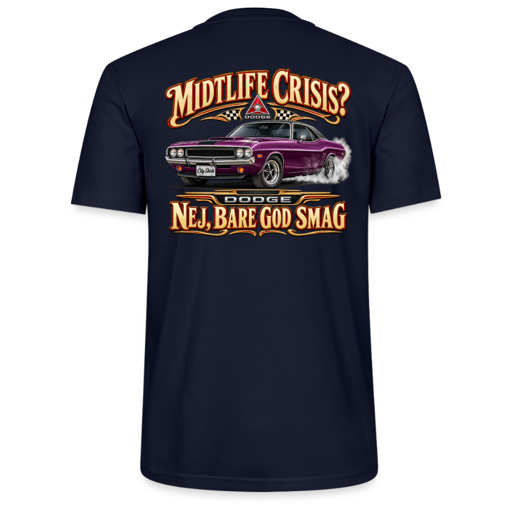Carshirt T202 Dodge - marineblå