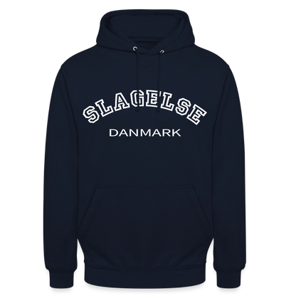 CityShirt - Hoodie - Slagelse - marineblå