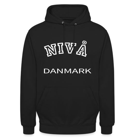 CityShirt - Hoodie - Nivå - sort