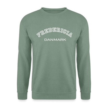 CityShirt - Sweatshirt - Fredericia - grågrøn