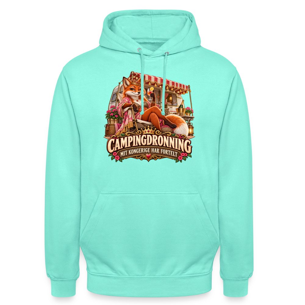 CityShirts - Hoodie - Campingdronning – Mit kongerige har fortelt - CS042 - mint