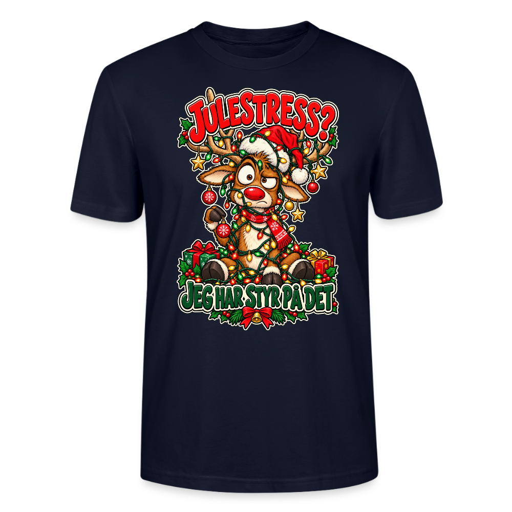 JuleShirt - marineblå