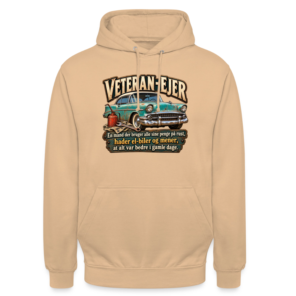 CityShirts - Hoodie - Veteran-ejer - CS017 - fersken
