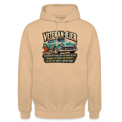 CityShirts - Hoodie - Veteran-ejer - CS017 - fersken