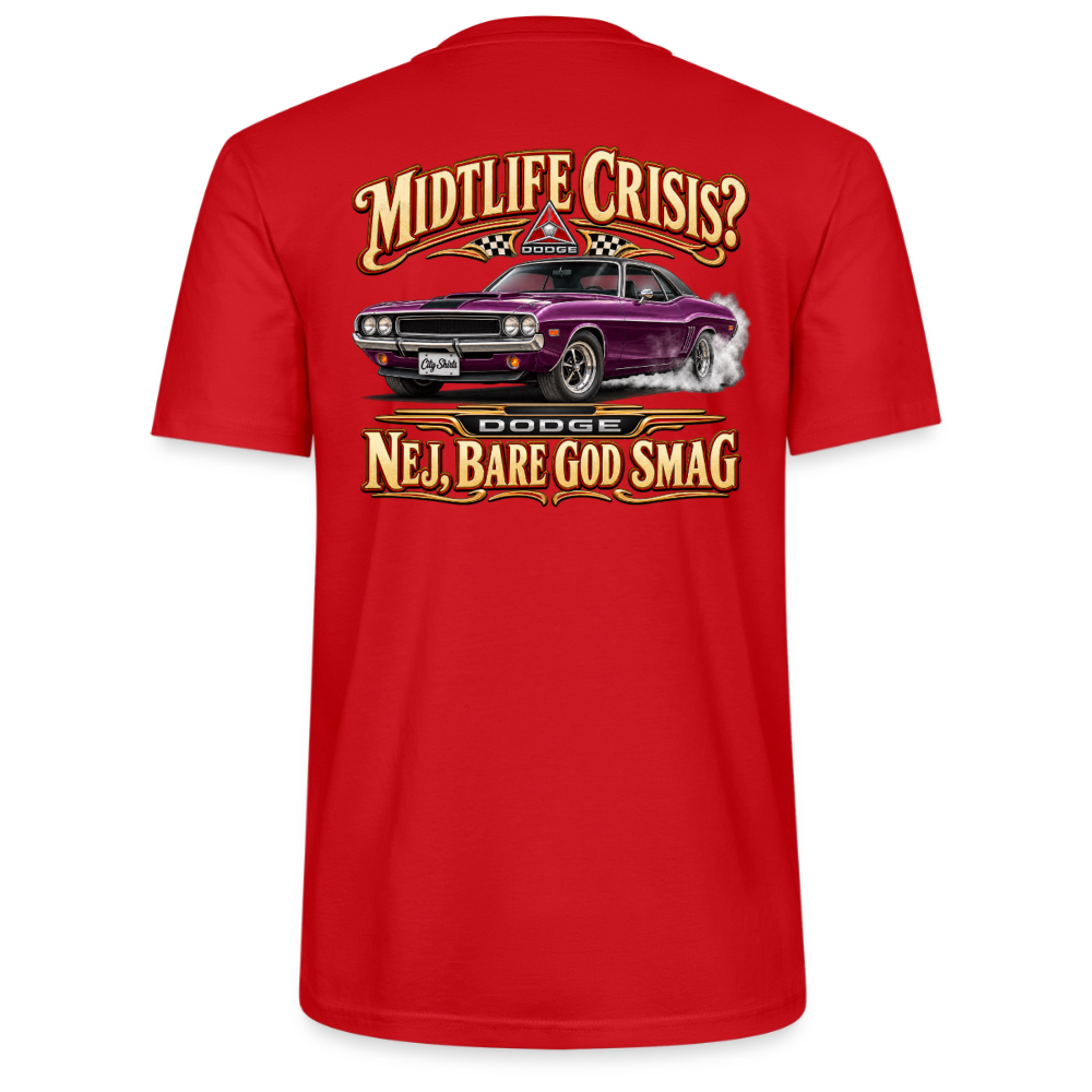 Carshirt T202 Dodge - rød