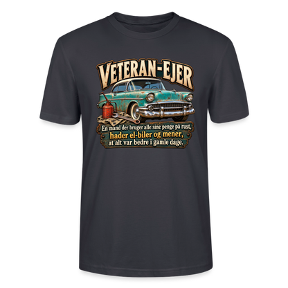 CityShirts - T-shirt - Veteran-ejer - CS017 - mørk gråblå