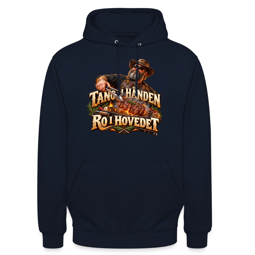 CityShirts - Hoodie - Tang i hånden – Ro i hovedet - CS050 - marineblå