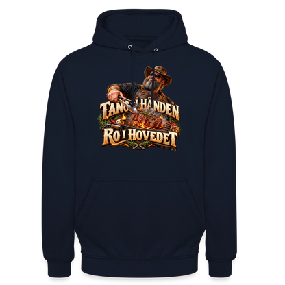 CityShirts - Hoodie - Tang i hånden – Ro i hovedet - CS050 - marineblå