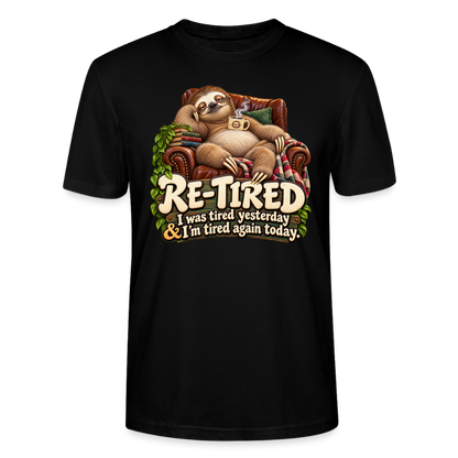 CityShirts - T-shirt - Re-tired – Tired again today - CS009 - sort