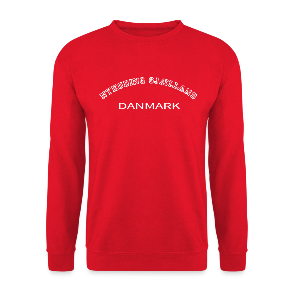 CityShirt - Sweatshirt - Nykøbing Sjælland - rød