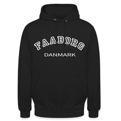 CityShirt - Hoodie - Faaborg - sort