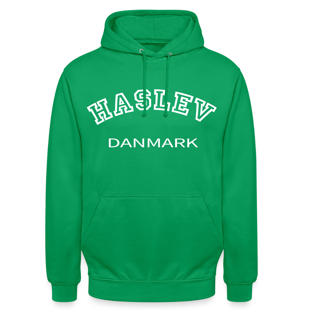 CityShirt - Hoodie - Haslev - kelly grøn