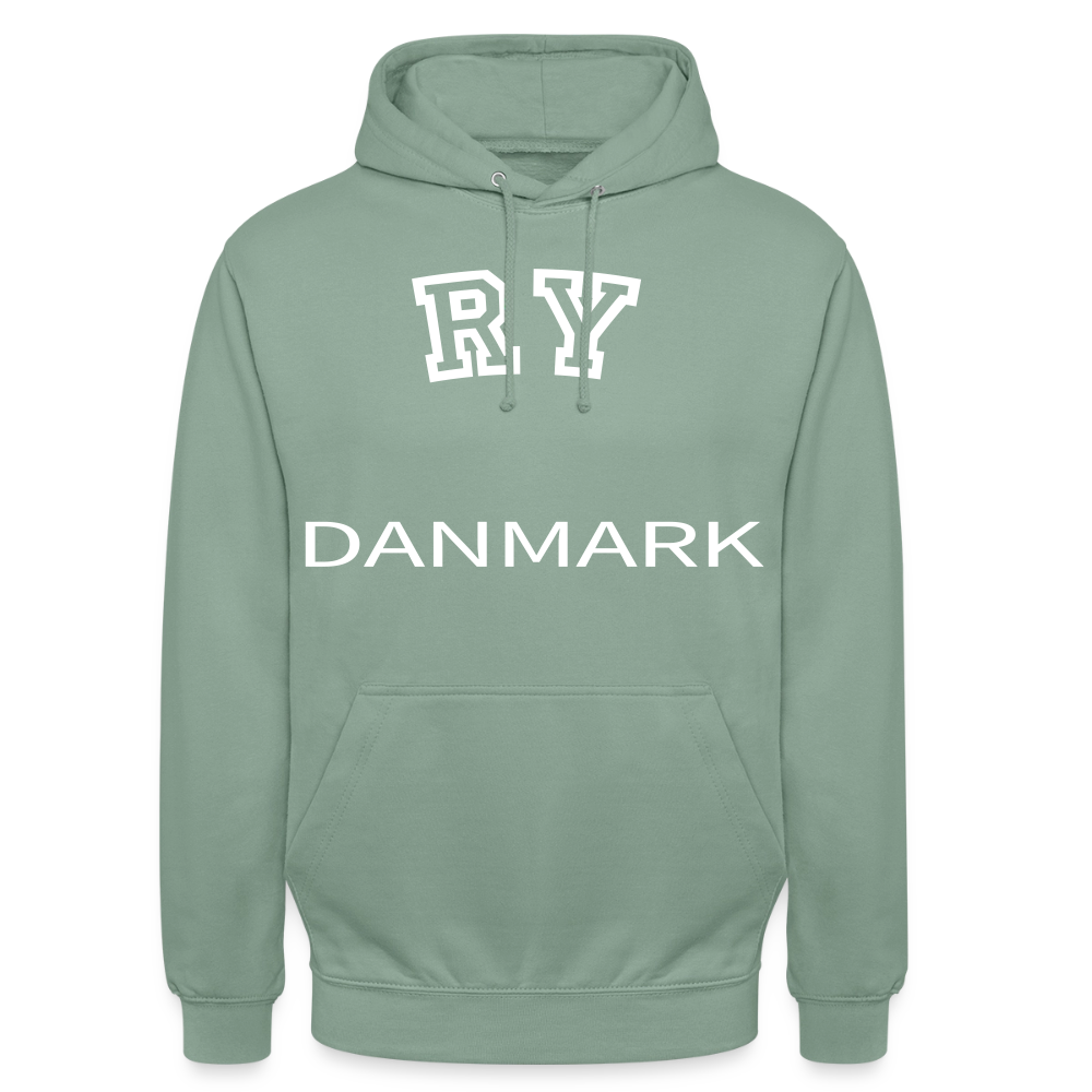CityShirt - Hoodie - Ry - grågrøn