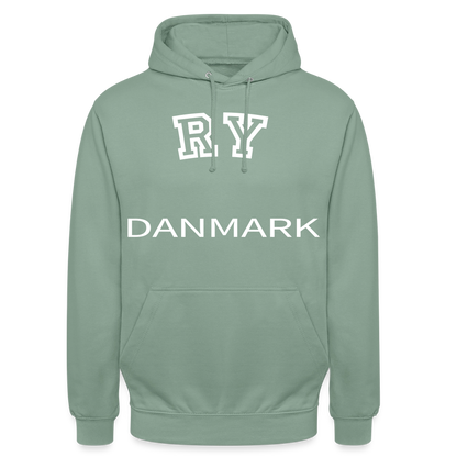 CityShirt - Hoodie - Ry - grågrøn