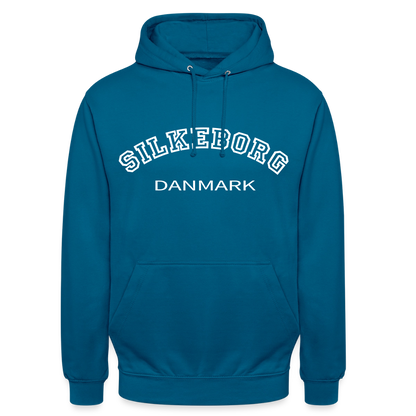CityShirt - Hoodie - Silkeborg - dybt havblå 