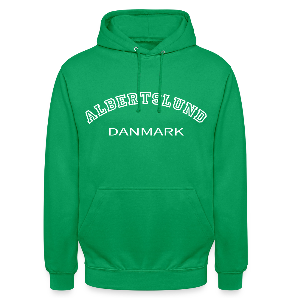 CityShirt - Hoodie - Albertslund - kelly grøn