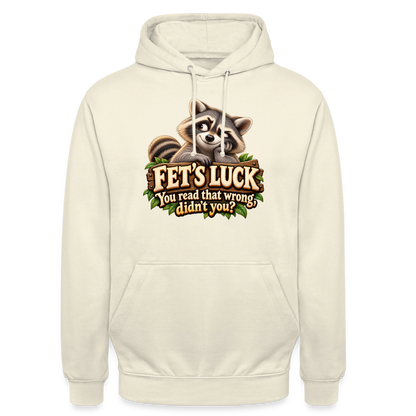 CityShirts - Hoodie - Fet’s Luck – You read that wrong, didn’t you? - CS003 - vaniljemilkshake